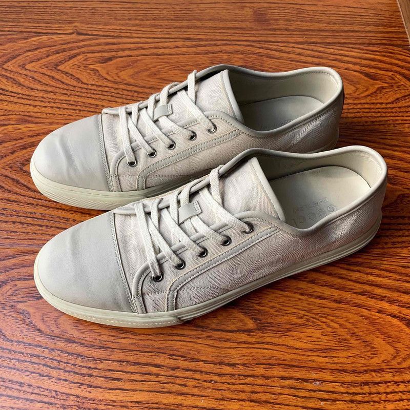 Gucci Gucci Casual White Sneakers for Men Size US 12.5 / EU 45-46 - 1 Thumbnail