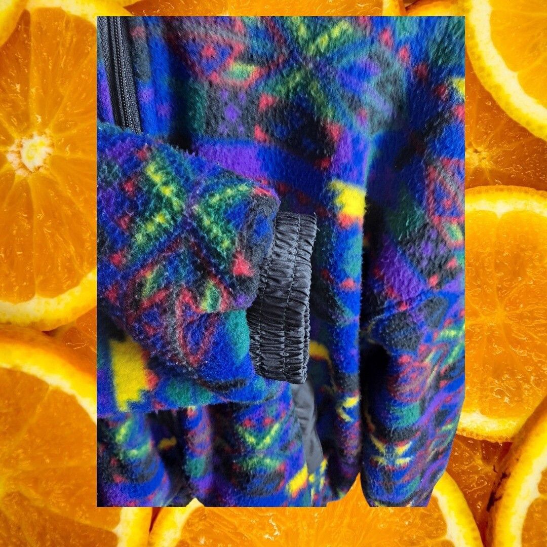 Other Boyattini Fleece Jacket Full Zip Colorful Patterned Pullover Size US L / EU 52-54 / 3 - 5 Thumbnail