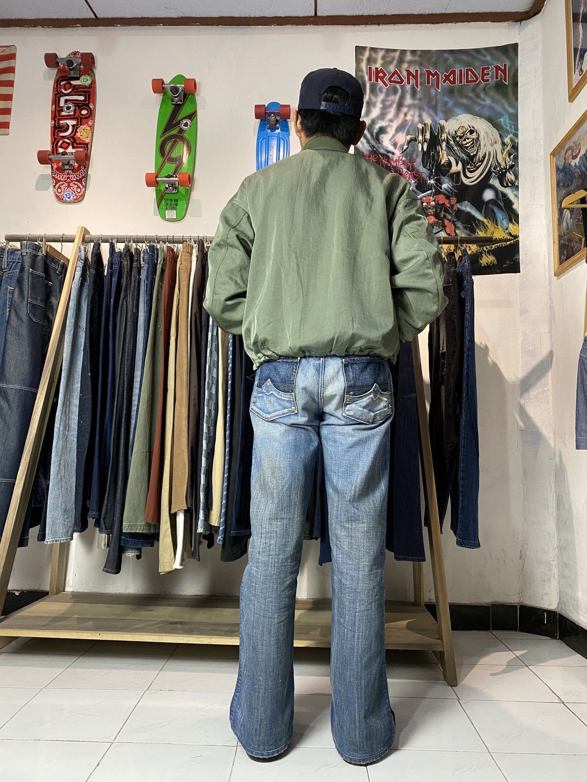Diesel Vintage Diesel Bootcut Jeans Size US 31 - 8 Thumbnail