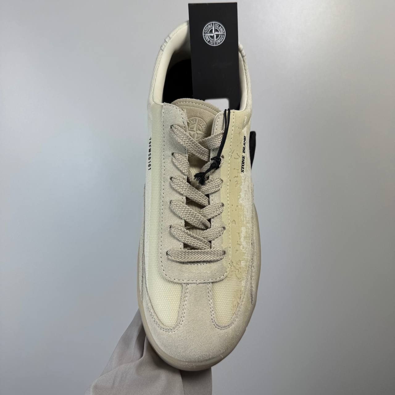 Stone Island Stone Island Sneakers Beige “Plantare” Low Top Authentic 45 Size US 12 / EU 45 - 5 Thumbnail