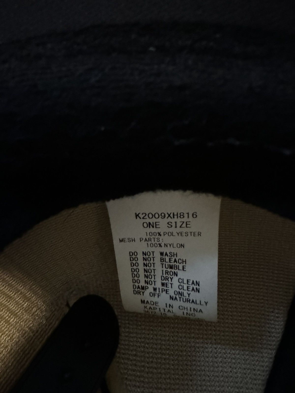 Kapital Kapital Trucker Hat Size ONE SIZE - 5 Thumbnail