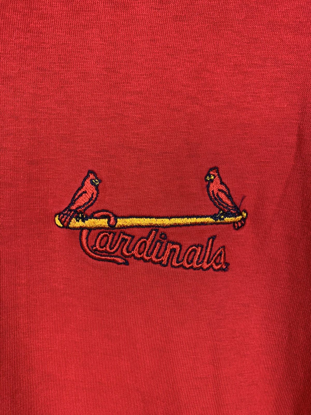 Russell Athletic Steals! Vintage 90s Russell Athletic Cardinals Polo Tee Size US XXL / EU 58 / 5 - 3 Thumbnail