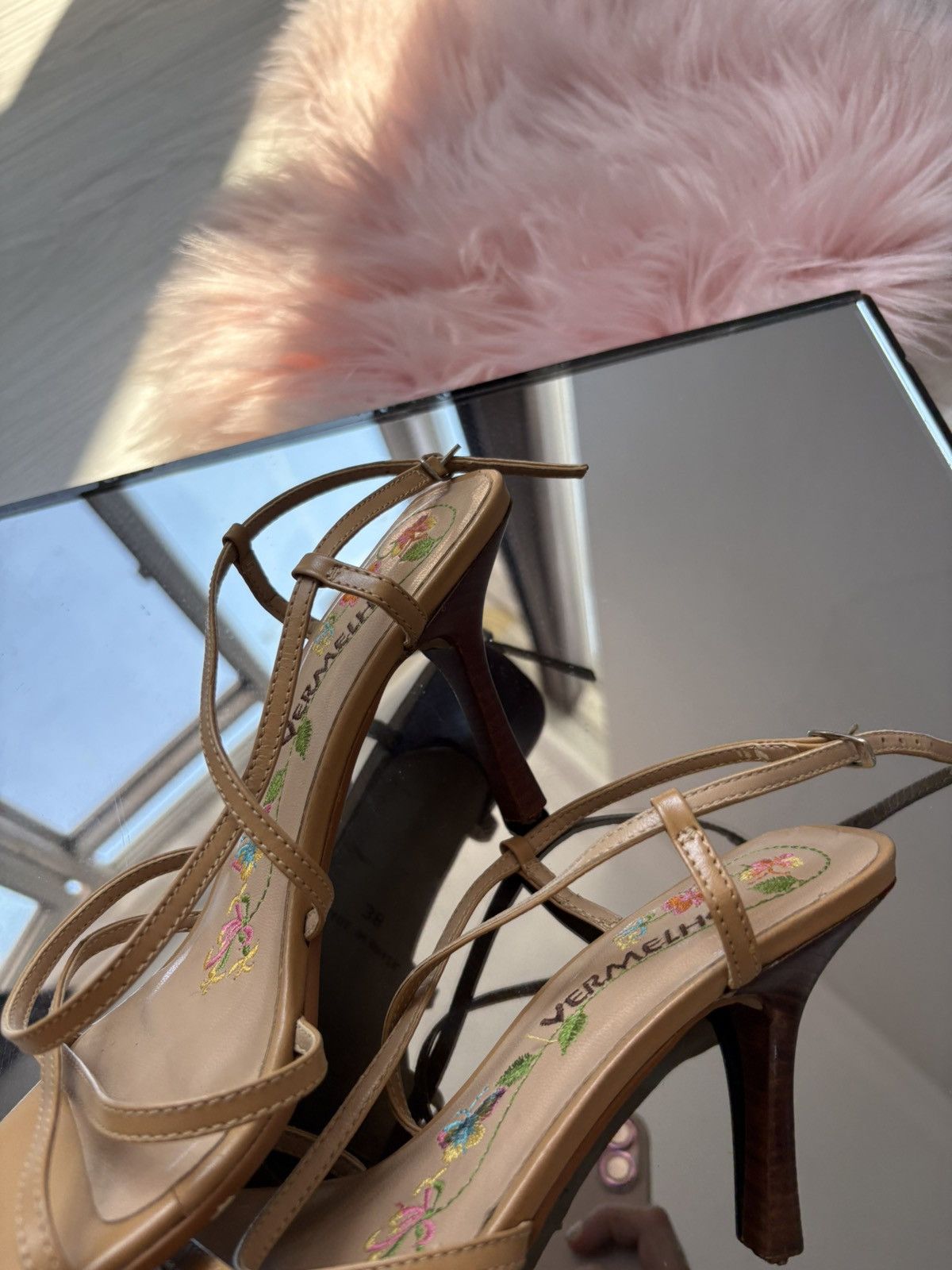 Vintage Made in Brazil heels Size US 7.5 / IT 37.5 - 12 Thumbnail