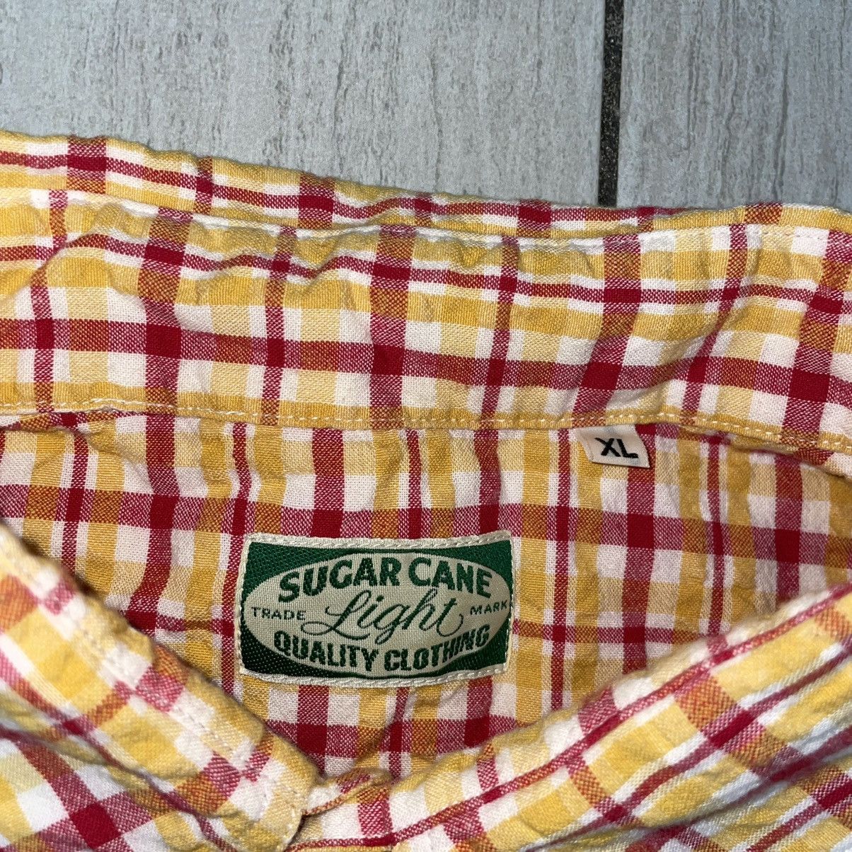 Sugar Cane Sugar Cane Plaid Button Up Size US XL / EU 56 / 4 - 3 Thumbnail