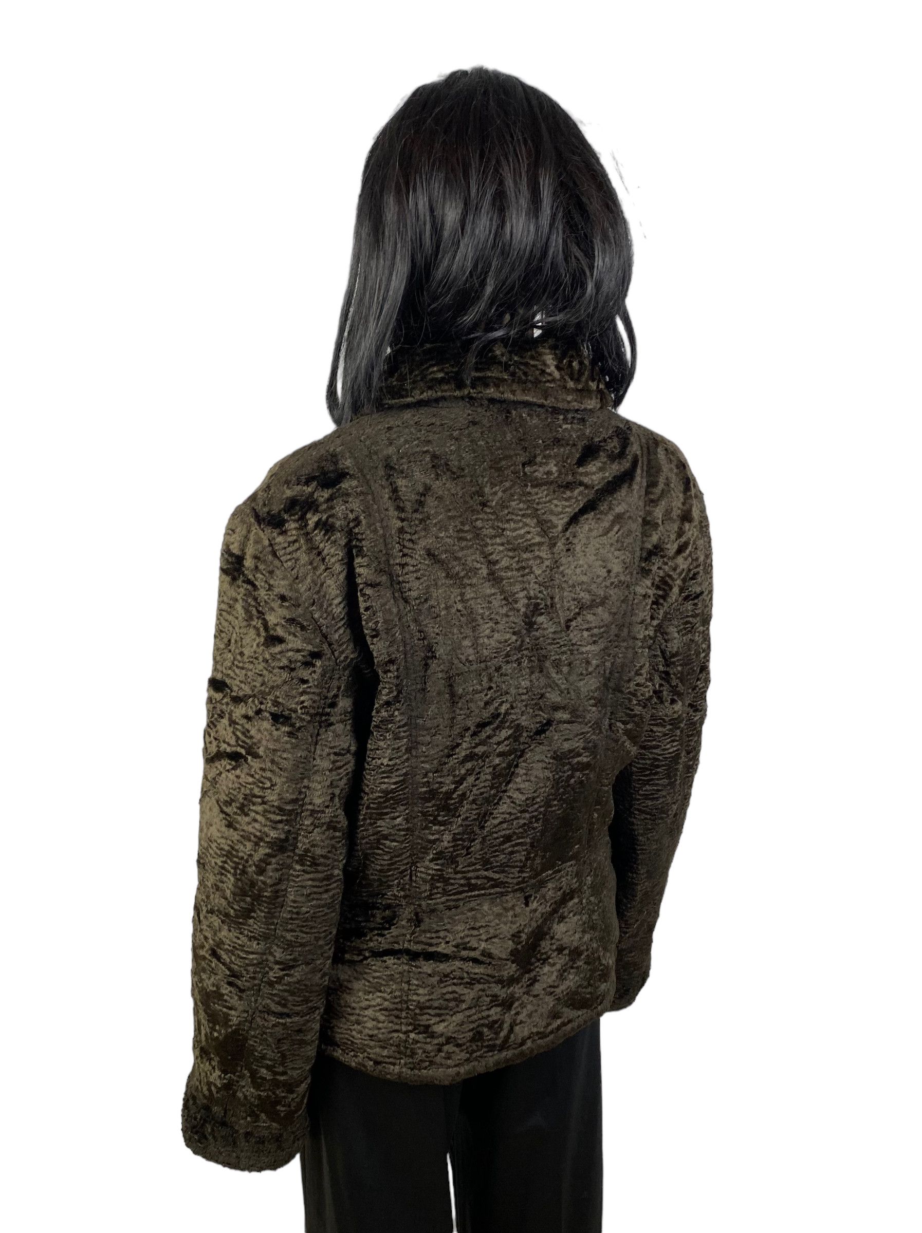 Sonia Rykiel × Vintage Sonia Rykiel Vintage Faux Fur Warm Jacket Size L / US 10 / IT 46 - 5 Thumbnail
