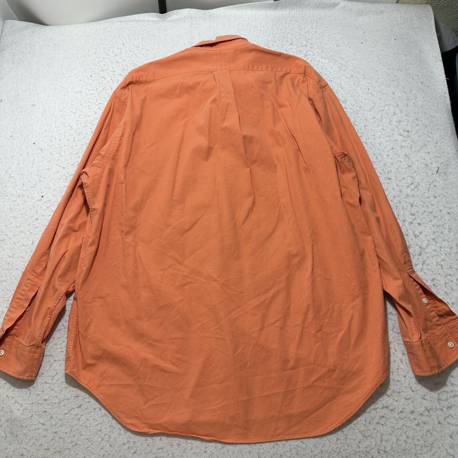 Ralph Lauren Ralph Lauren Large Blake Button Salmon Orange Dress Shirt Size US L / EU 52-54 / 3 - 9 Thumbnail