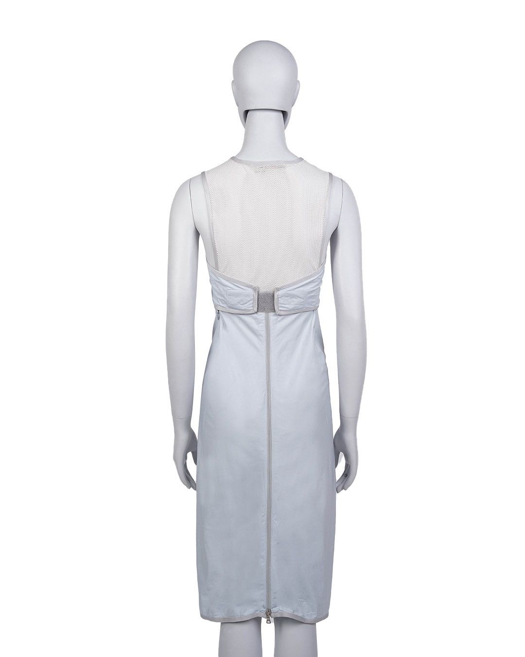 Prada Prada S/S1999 Nylon Midi Dress Size S / US 4 / IT 40 - 12 Thumbnail