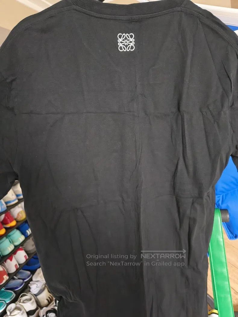 Loewe Loewe Men's Cotton T-Shirt, Black Size US M / EU 48-50 / 2 - 2 Thumbnail