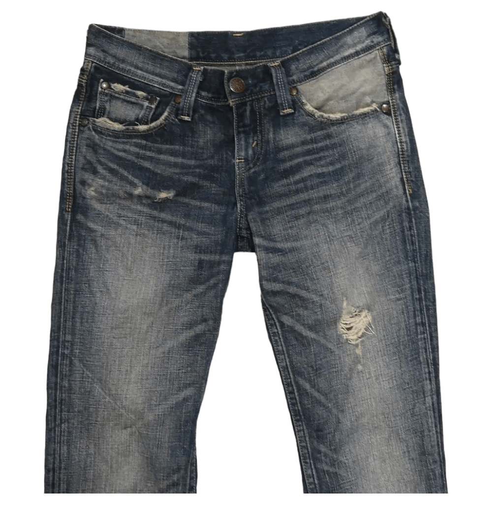 Levi's Vintage Levi's LP926 Distressed Denim Flared Jeans Size 29" - 7 Thumbnail