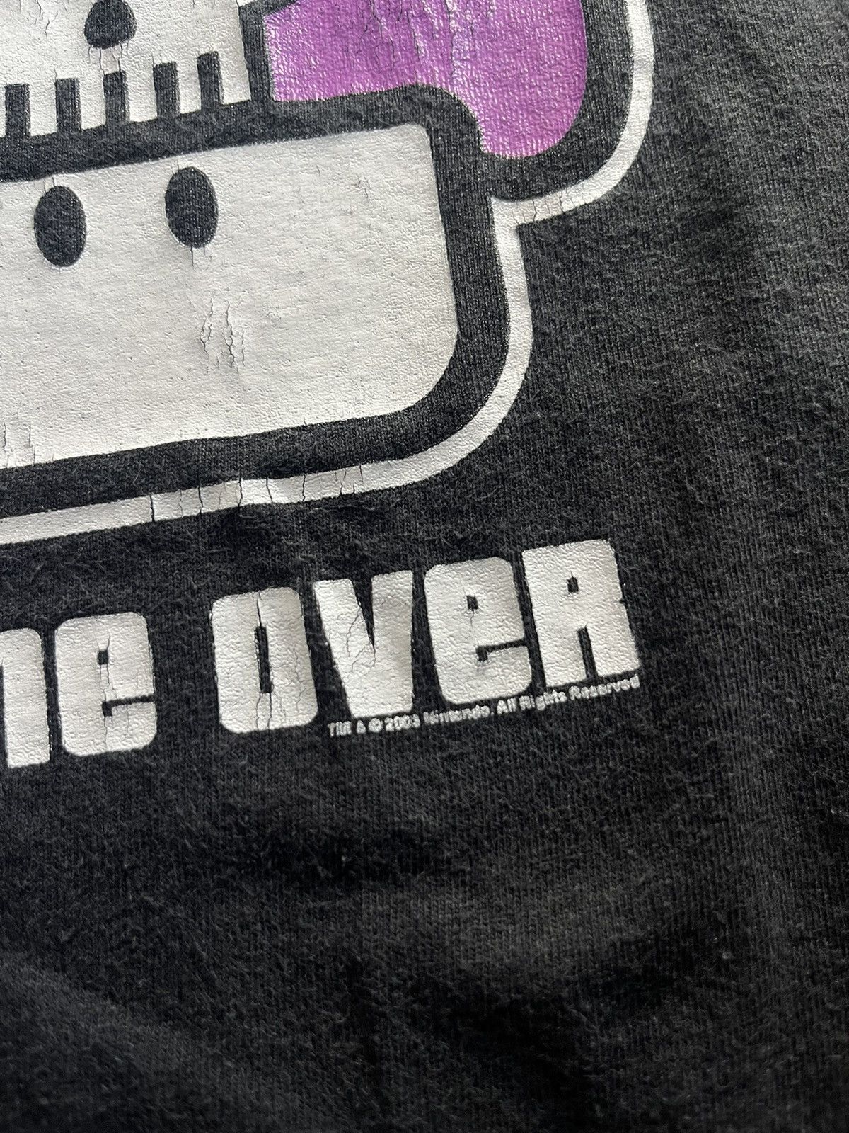 Nintendo Vintage Poison Mushroom Game over Mario 2003’s Tshirt Size US S / EU 44-46 / 1 - 6 Thumbnail