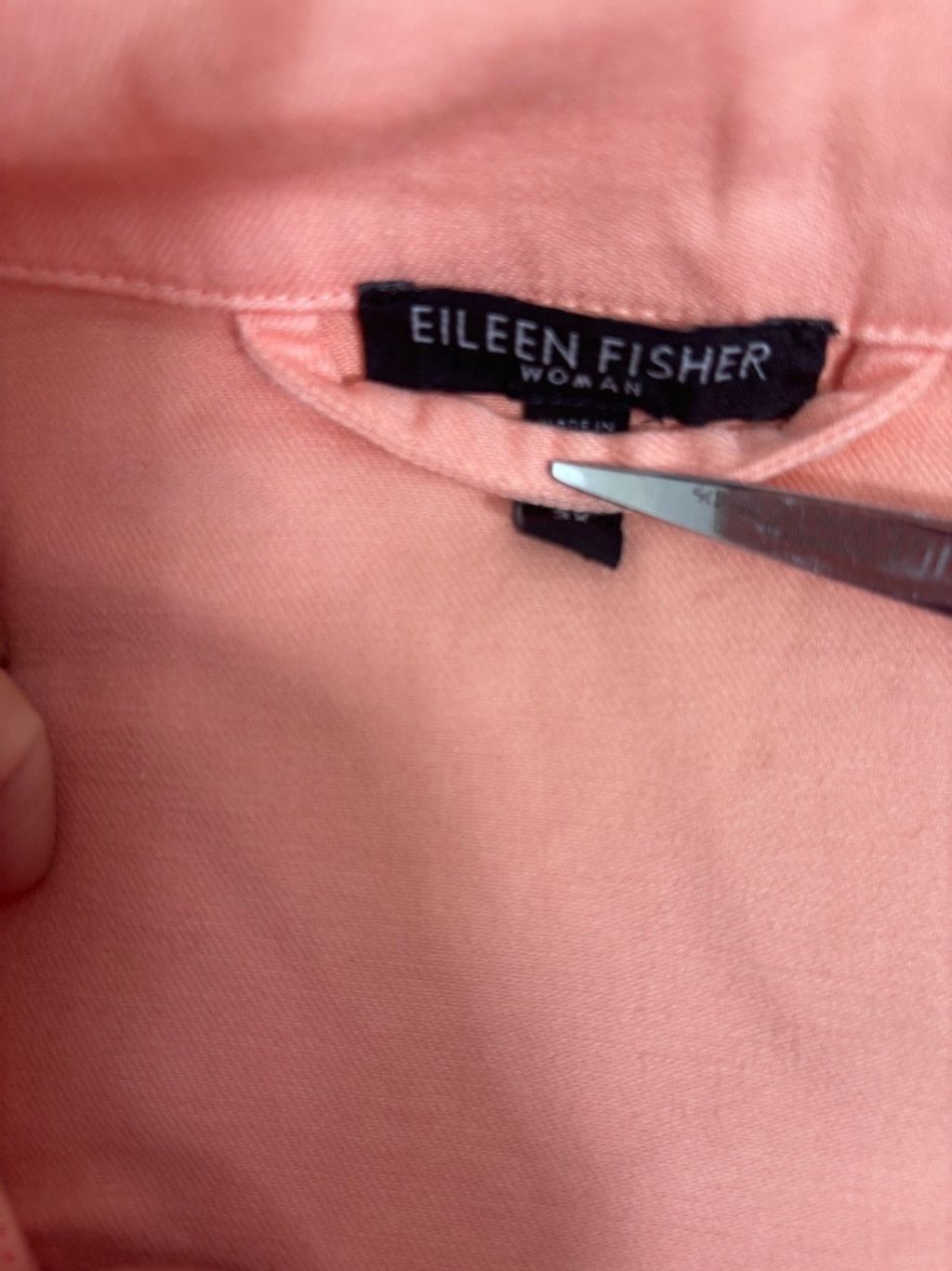 Eileen Fisher Women's Eileen Fisher Jacket 3X Coral Size XXS / US 00 / IT 34 - 6 Thumbnail