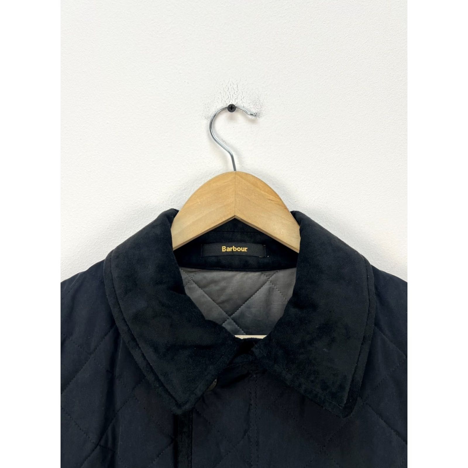 Barbour Barbour Quilt Jacket Mens L Black Quilted Vintage D599 Coat Shirt? Size US L / EU 52-54 / 3 - 4 Thumbnail