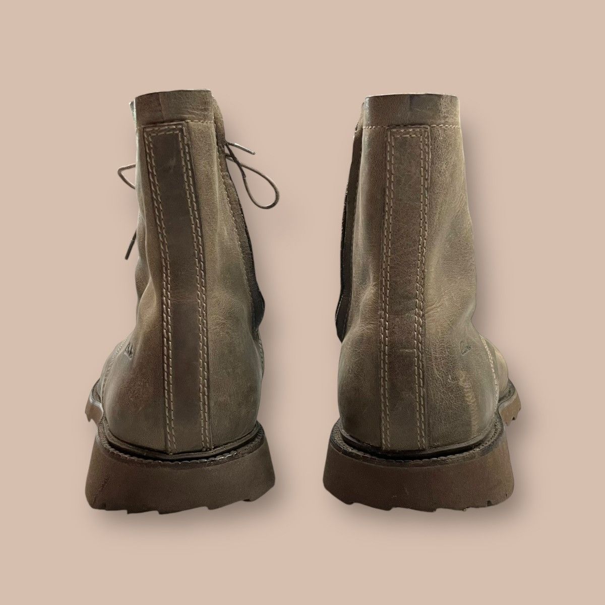 Clarks Clarks Zippers Lace-Up Combat Boots Size US 9 / EU 42 - 6 Thumbnail