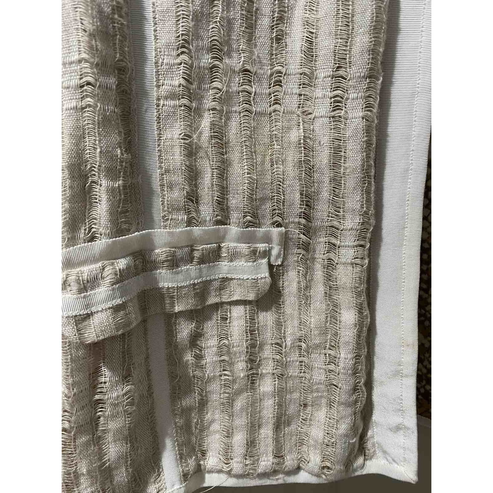 & Other Stories Chico's 100% Linen Snap Lightweight Jacket Sz L A001841 Size L / US 10 / IT 46 - 9 Thumbnail