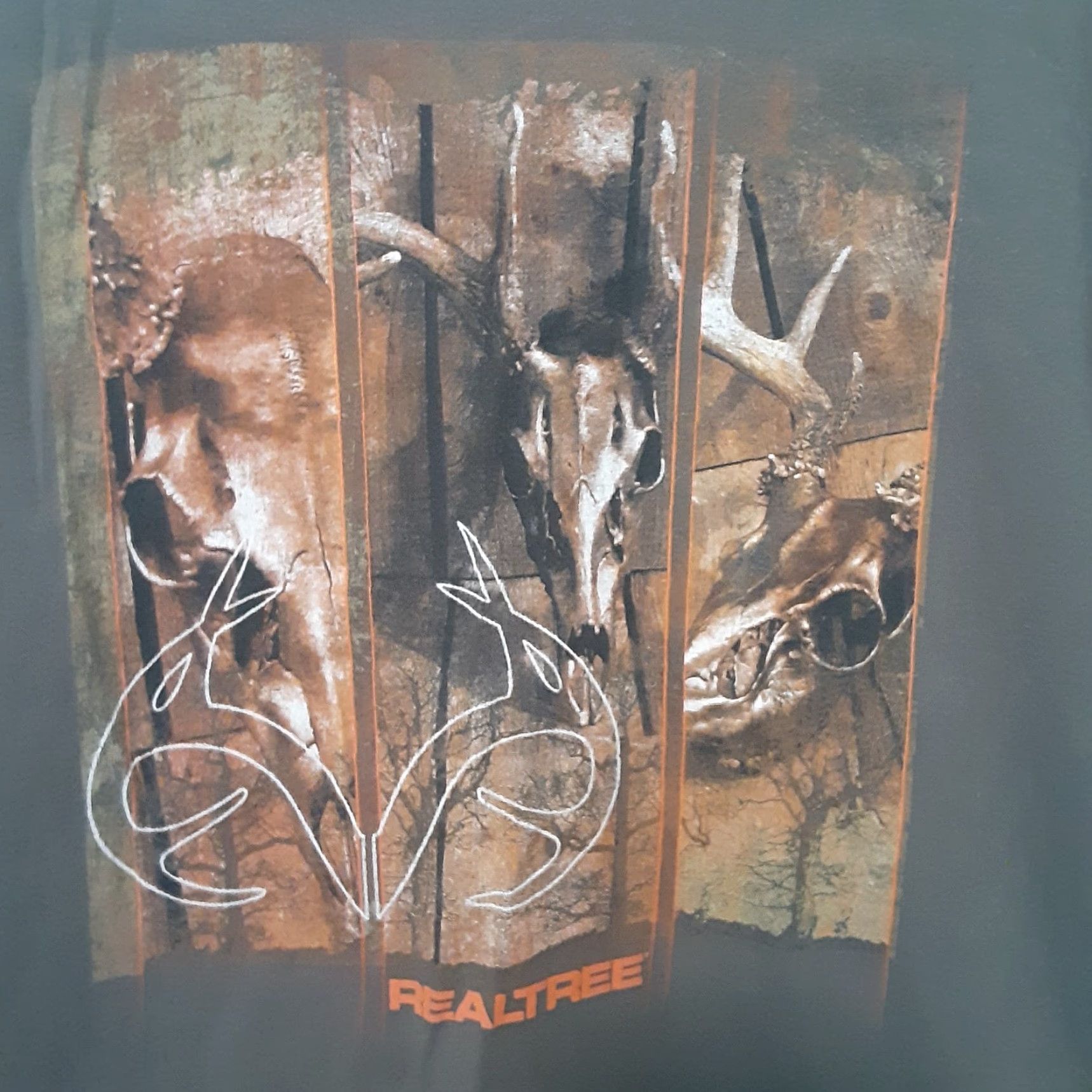 Realtree Realtree Mens M T Shirt Graphic Short Sleeve Hunting Outdoors Crew Neck Green Size US M / EU 48-50 / 2 - 2 Thumbnail