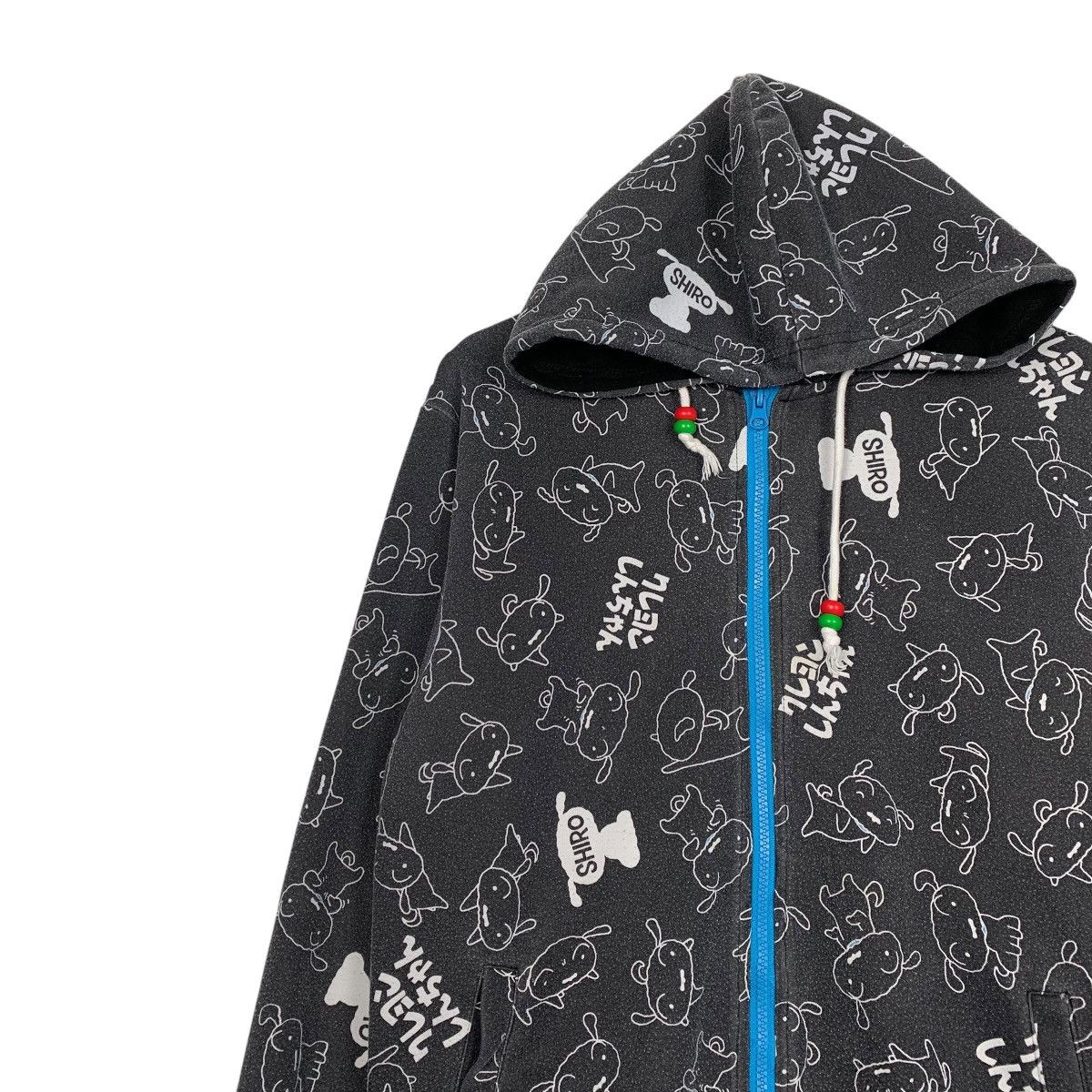 Japanese Brand Japanese Anime Shiro Fullprint Zipper Hoodie Size US L / EU 52-54 / 3 - 6 Thumbnail