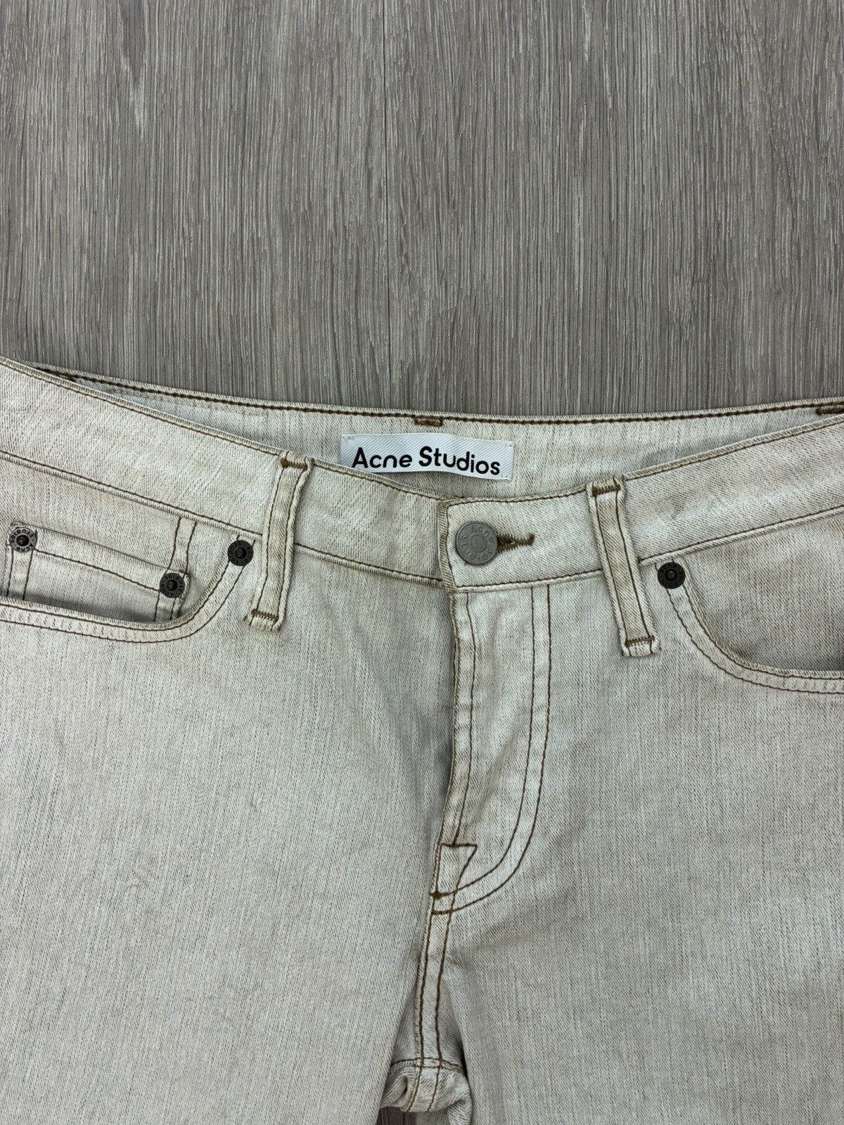 Acne Studios Pop pink trash jeans size 2 US Size 24" / US 00 / IT 34 - 4 Thumbnail