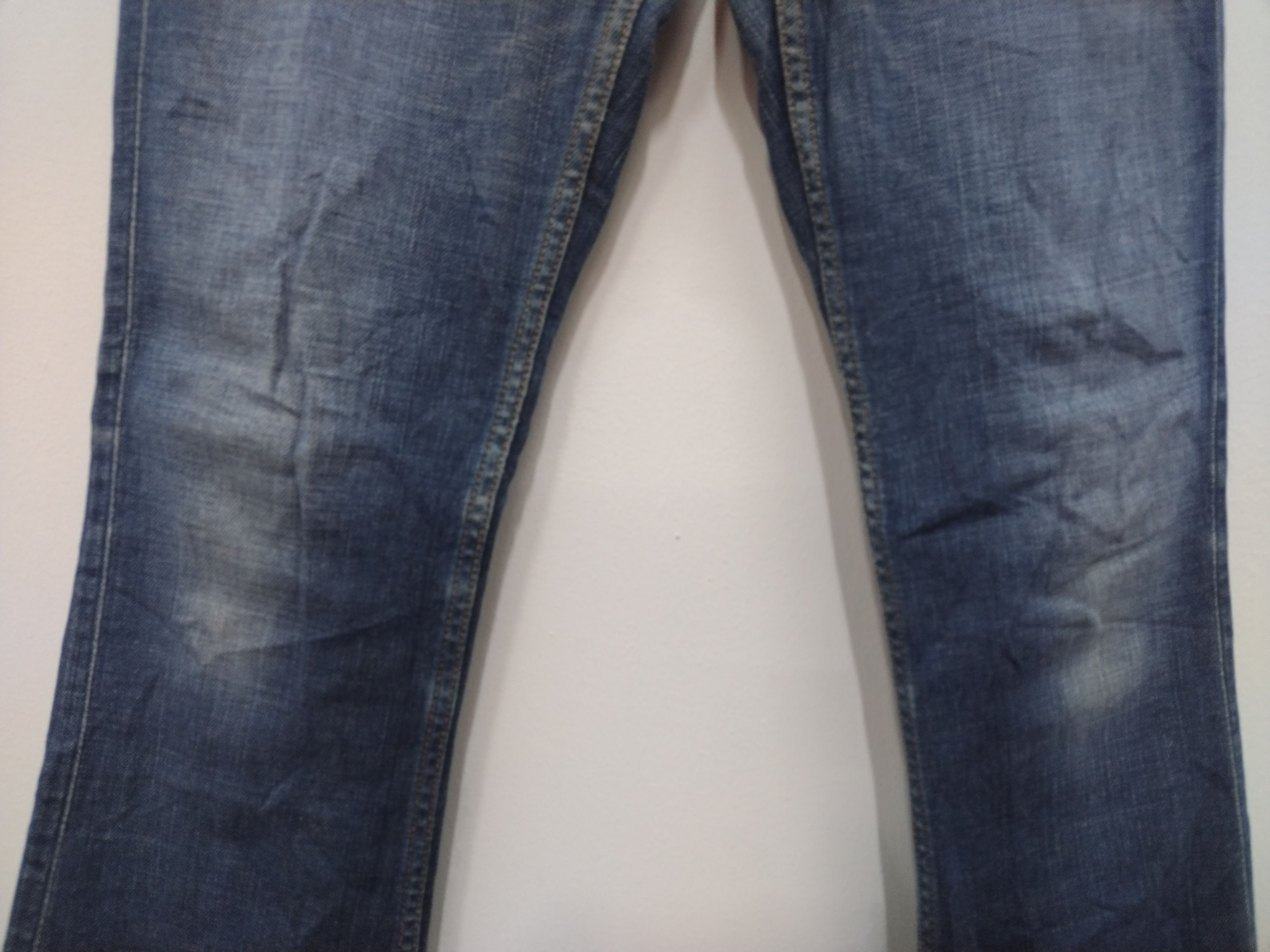 Edwin × Japanese Brand × Seditionaries 💥Crazy nice flared & design Vienus Jeans Elegance by Edwin Size 29" - 8 Thumbnail