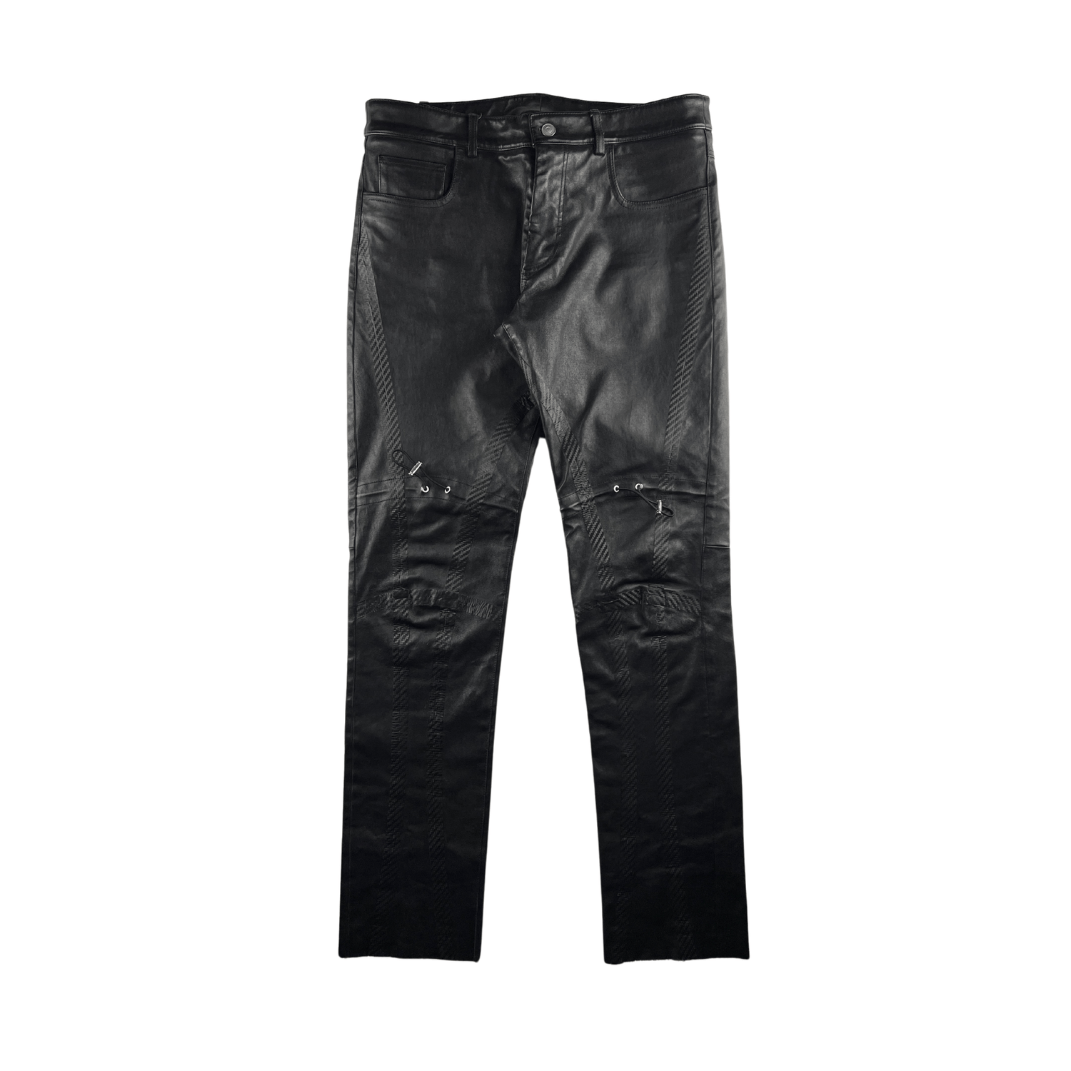 1017 ALYX 9SM 1017 ALYX 9SM Leather Technical Strap Pants Size US 34 / EU 50 - 2 Thumbnail