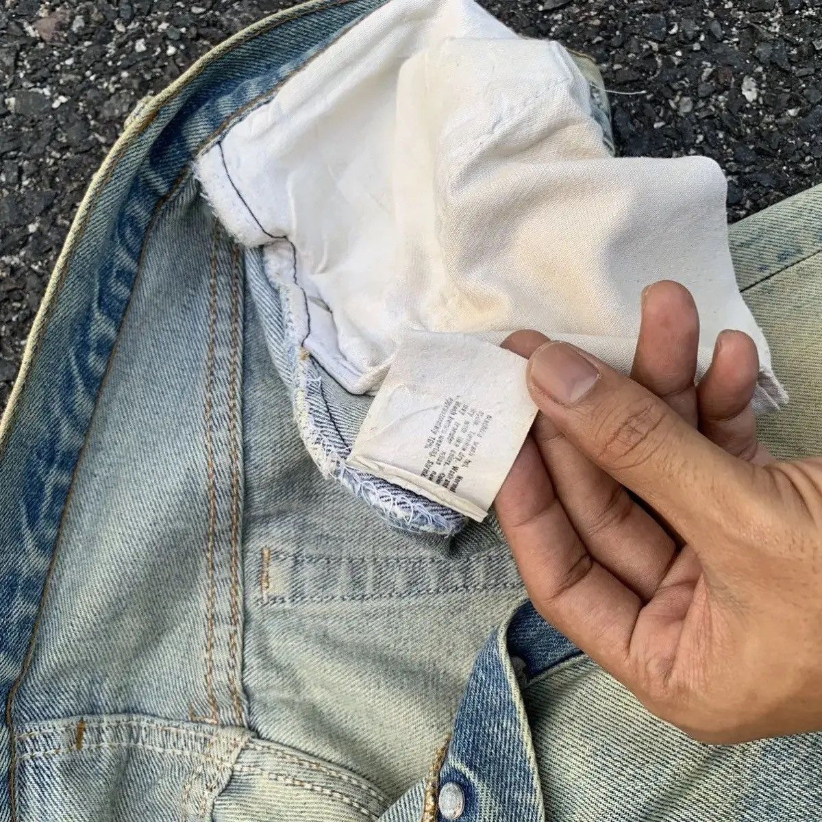 Levi's 💥STEALS💥 Vintage Levi’s Rusty Dirty Distressed Denim Pants Size US 29 - 9 Thumbnail