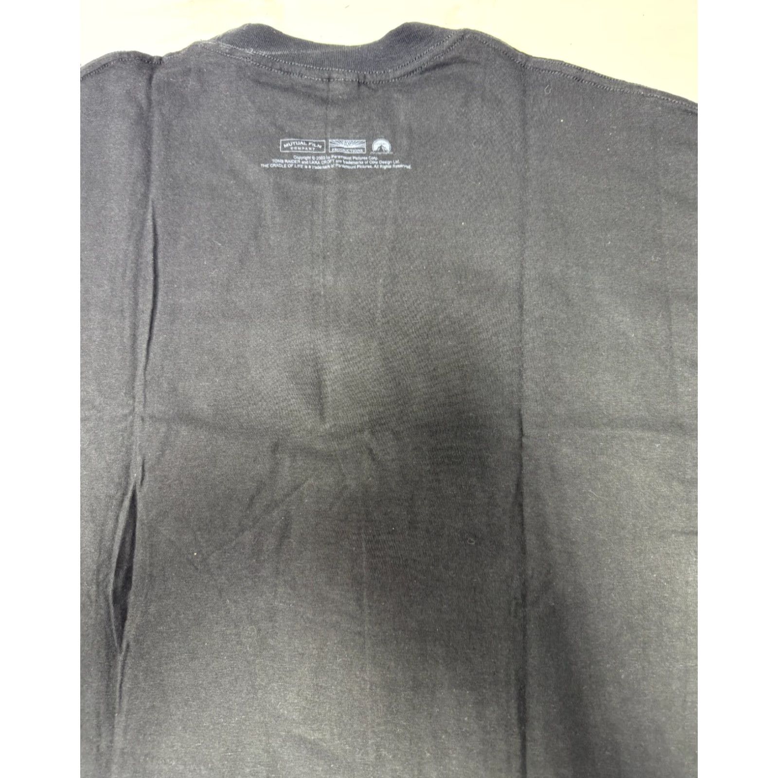 Alife VINTAGE Lara Croft Tomb Raider T-Shirt Size L Black Movie Promo Mens Size US L / EU 52-54 / 3 - 7 Thumbnail