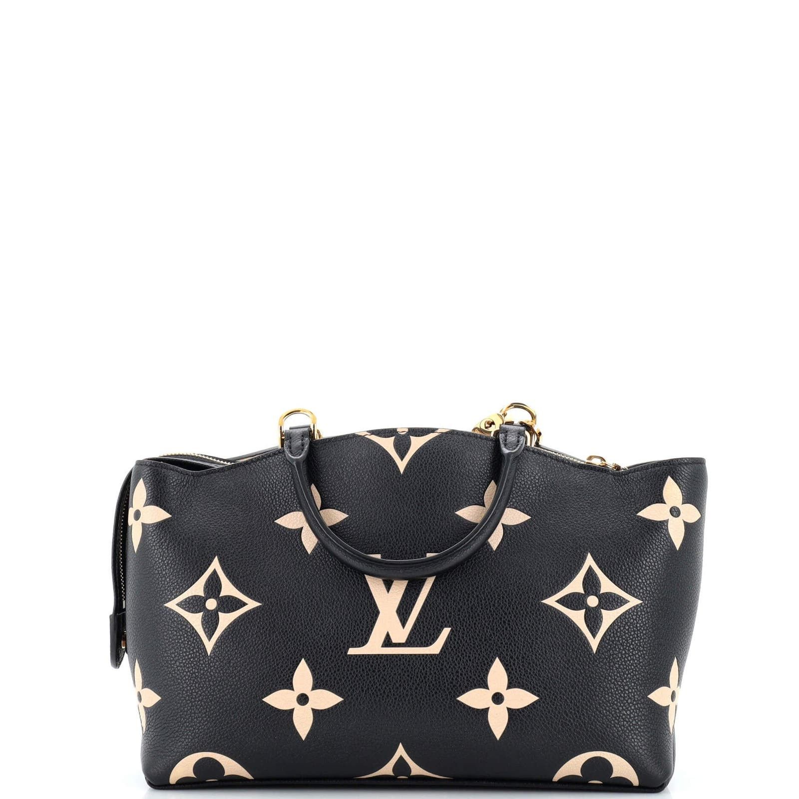 Petit Palais Handbag Bicolor Monogram Empreinte Giant None