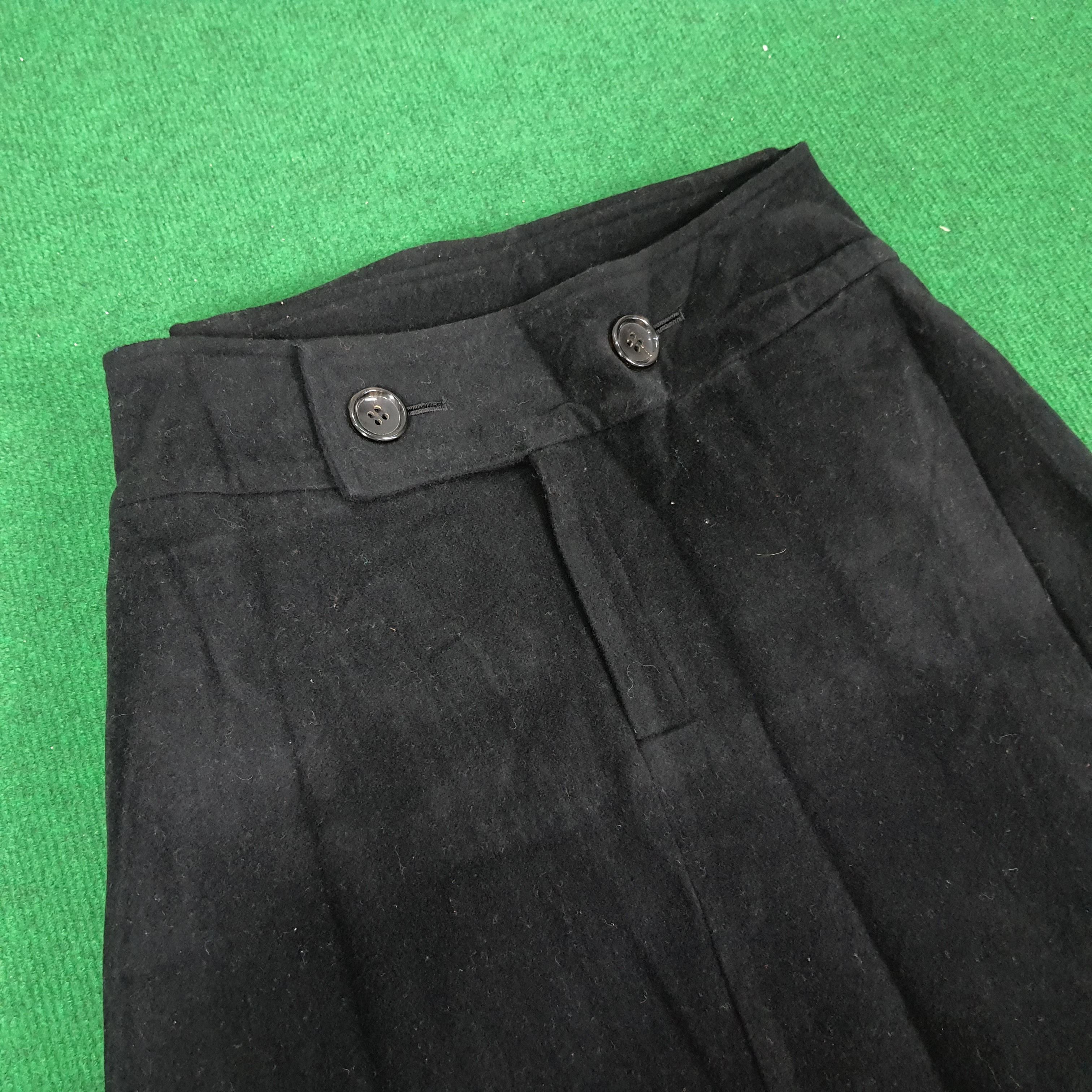 Vintage Vintage Y's by Yohji Yamamoto Pocket Wool Skirts C172N5 Size 26" / US 2 / IT 38 - 4 Thumbnail