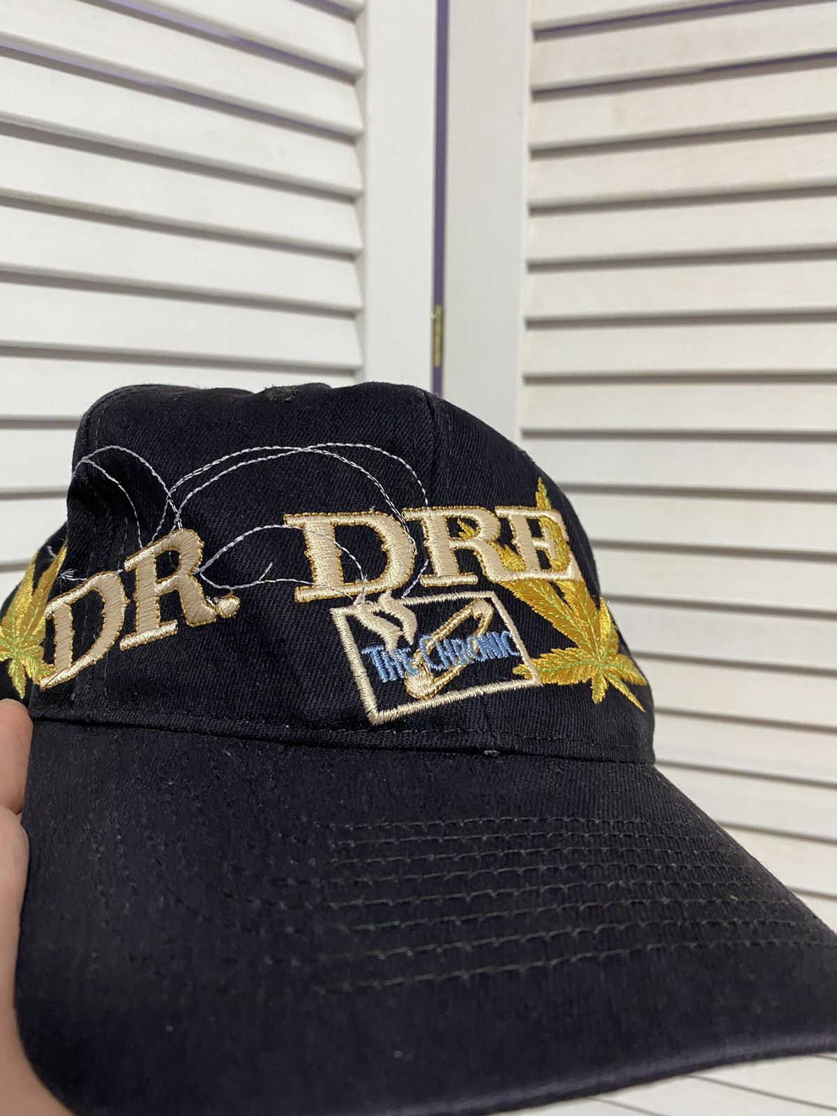 Dr. Dre × Rap Tees Vintage Rap Cap Dr. Dre Snapback The Chronic Hat 90s Size ONE SIZE - 3 Thumbnail