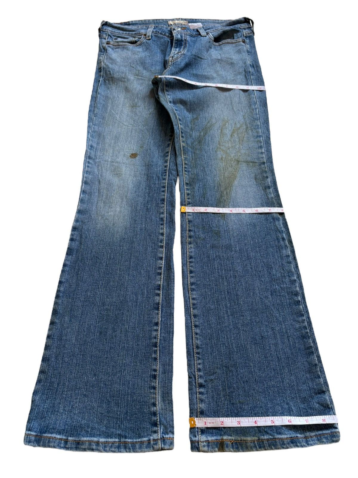 Levi's Vintage Levis Mud Wash Grunge Bootcut Jeans Size 31" - 14 Thumbnail