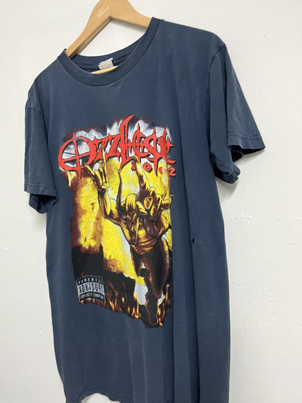 Metallica 💥2002 Ozzfest Promo Black Metal Tees Size US L / EU 52-54 / 3 - 2 Thumbnail