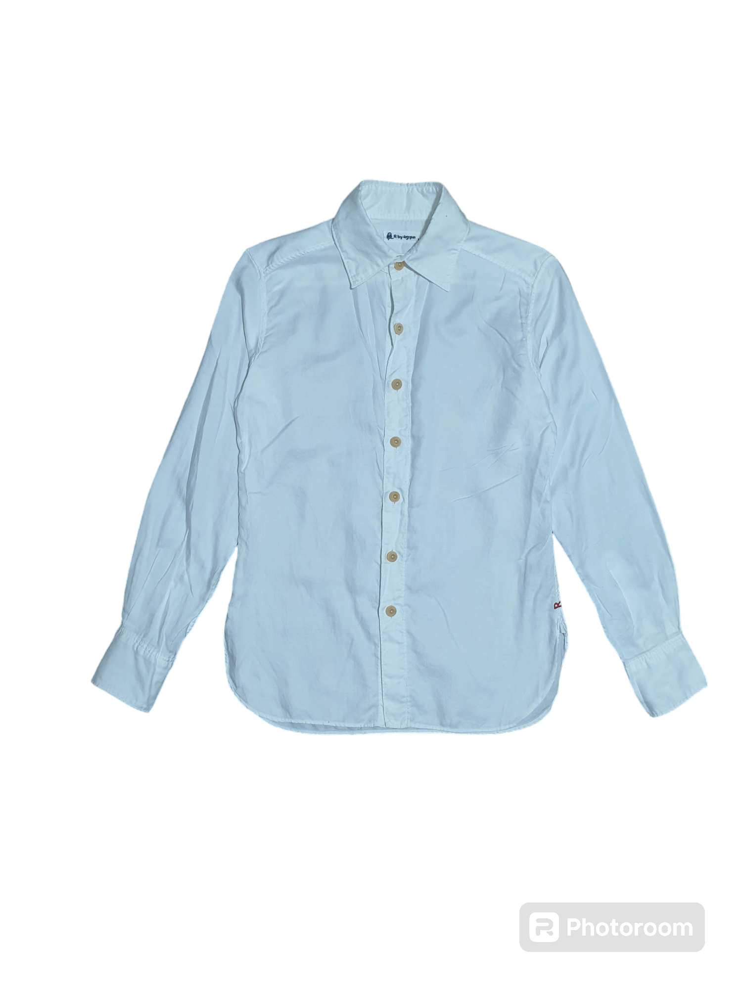 45rpm × Japanese Brand 45RPM 18/26 WHITE BUTTON DOWN LONG SLEEVE SHIRT Size US S / EU 44-46 / 1 - 8 Thumbnail