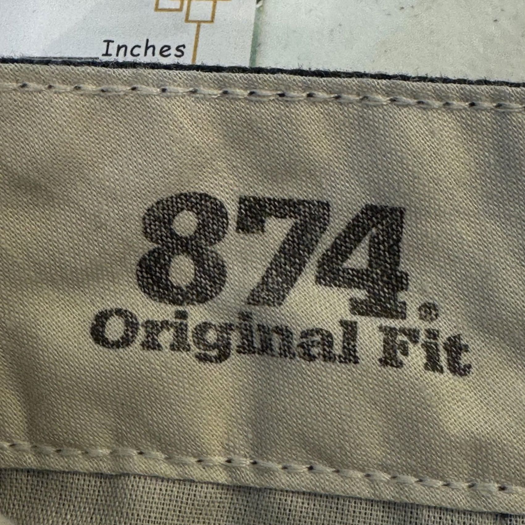 Dickies Dickies 874 Pants Mens 40x30 Navy Blue Workwear Poly Cotton Uniform Original Fit Size US 40 / EU 56 - 6 Thumbnail