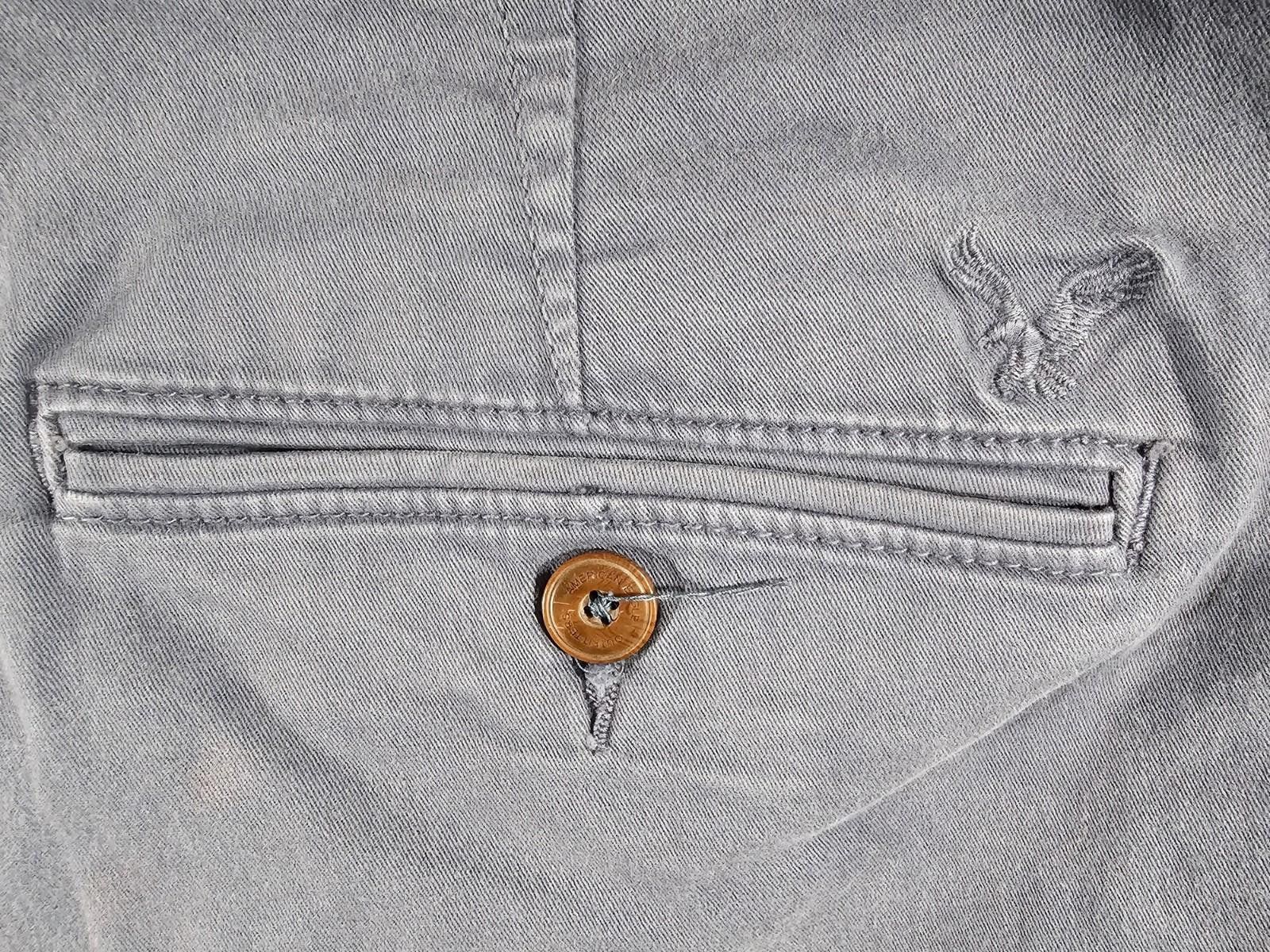 American Eagle Outfitters American Eagle Extreme Flex 29 Long Length Shorts Blue Gray Size US 29 - 9 Thumbnail