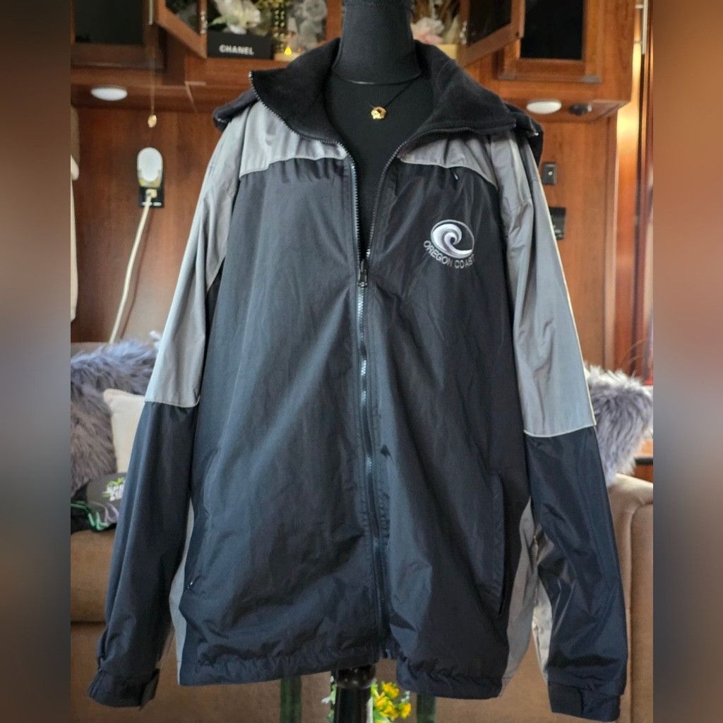 Tipsy Elves Black and Gray Men's Reversible Jacket Size US XXL / EU 58 / 5 - 1 Thumbnail