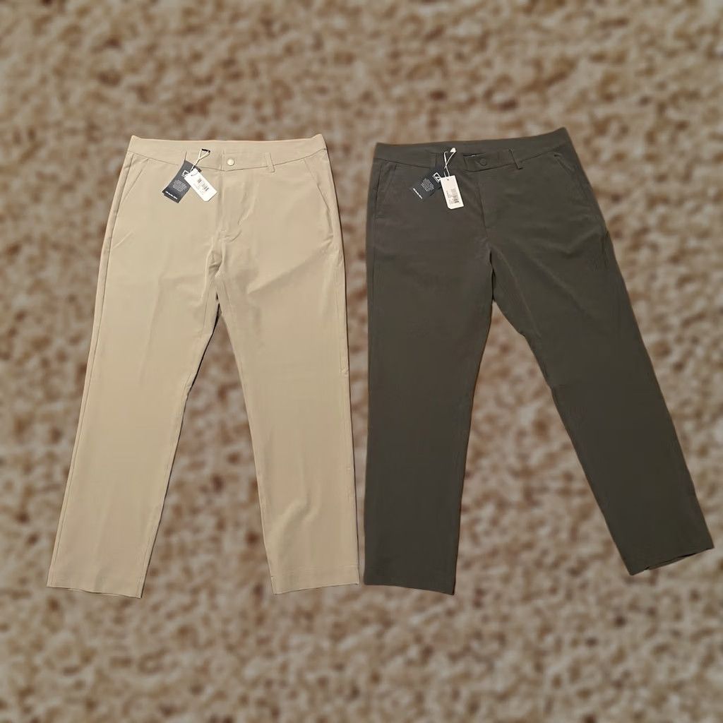 Cutter & Buck Cutter & Buck Bainbridge Sport Technical Mens Everyday Pants - 36x30 Gray - 88% Polyester 12% Spandex - Chino Style - Regular Size Mens Size US 36 / EU 52 - 1 Thumbnail