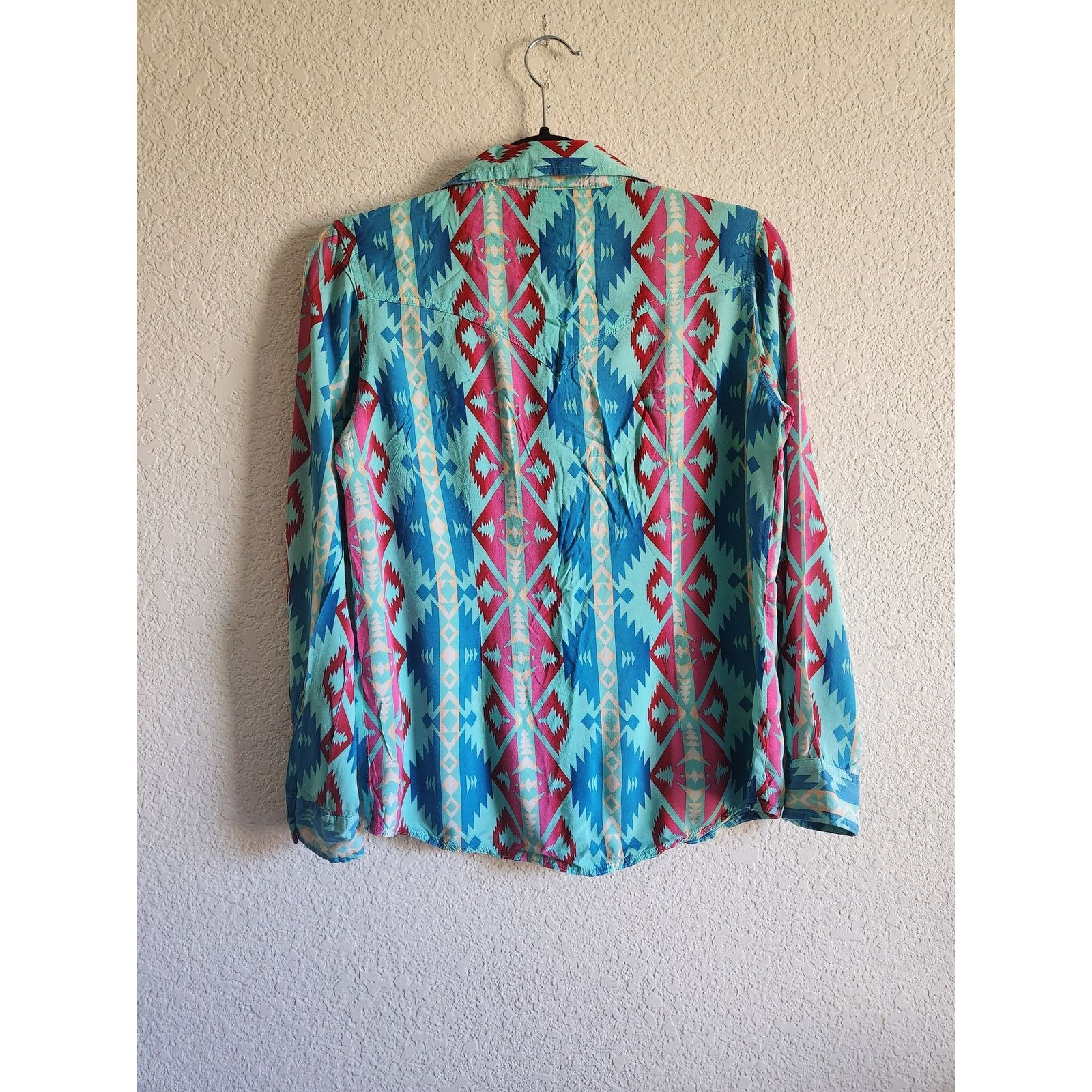 Wrangler Wrangler Women's Retro Fashion Casual Button Up -Sm Size S / US 4 / IT 40 - 2 Thumbnail