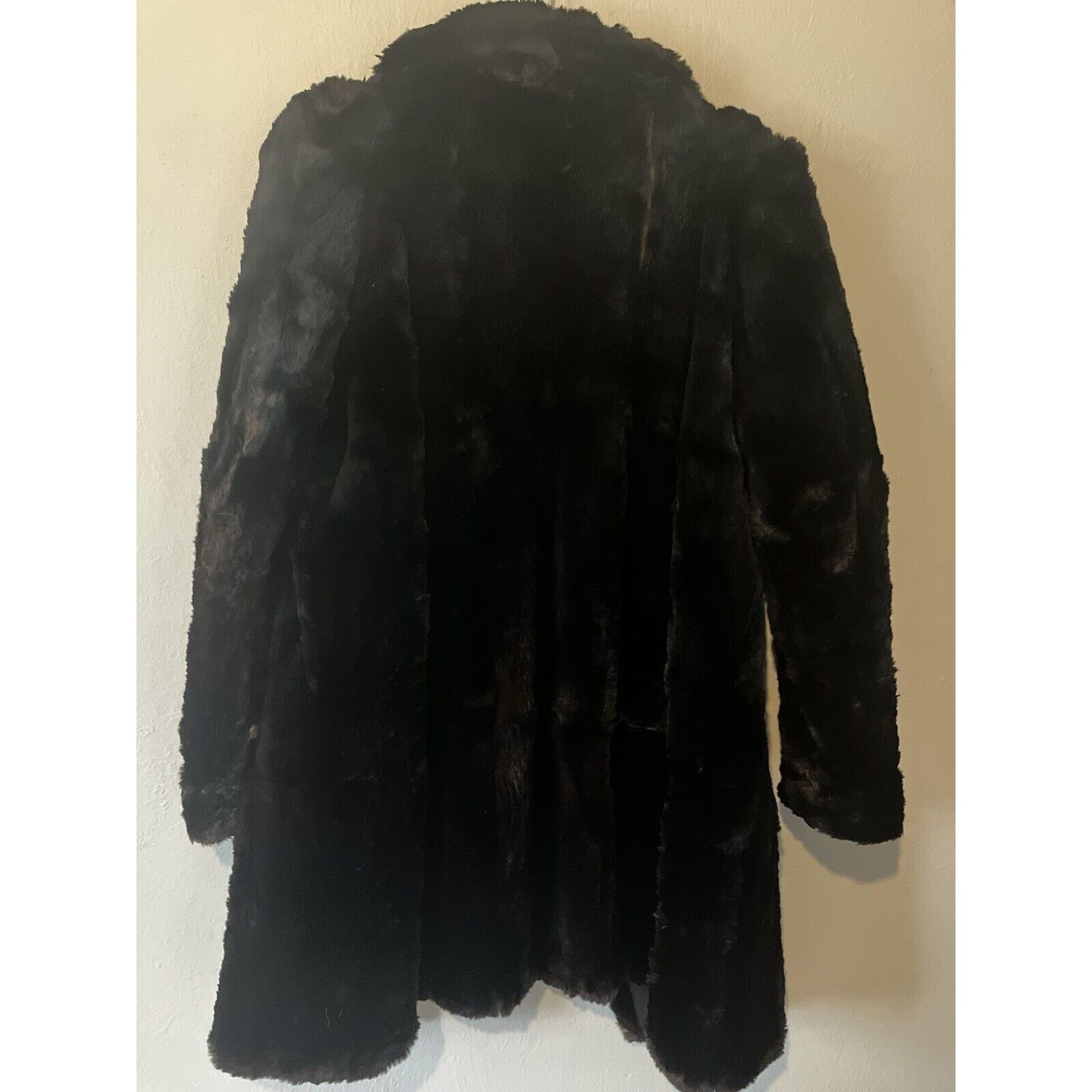 Other VINTAGE Marks Furs Herman and Ben womens fur coat very heavy Size M / US 6-8 / IT 42-44 - 2 Thumbnail