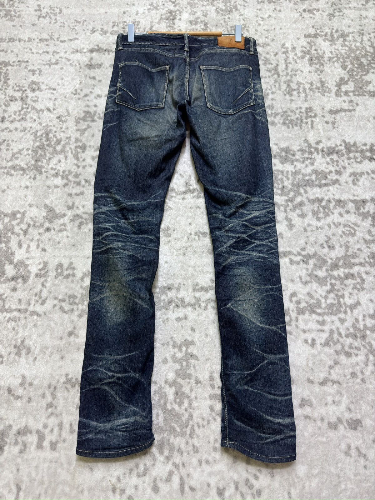 GOSTAR DE FUGA GOSTAR de FUGA Whiskered Honeycomb Faded Jeans Japan Size US 30 / EU 46 - 2 Thumbnail