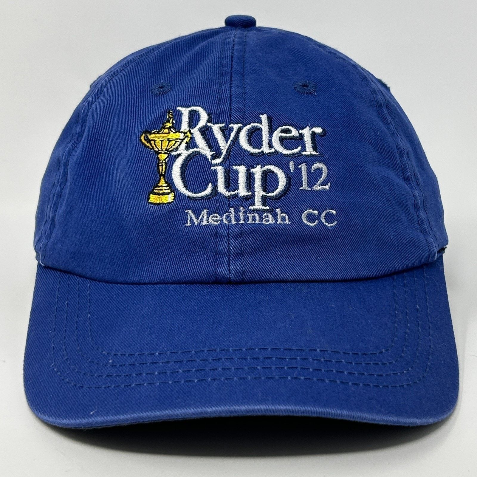 Other Ryder Cup 2012 Medinah CC Hat Baseball Cap Golfing Golf Blue Size ONE SIZE - 1 Thumbnail