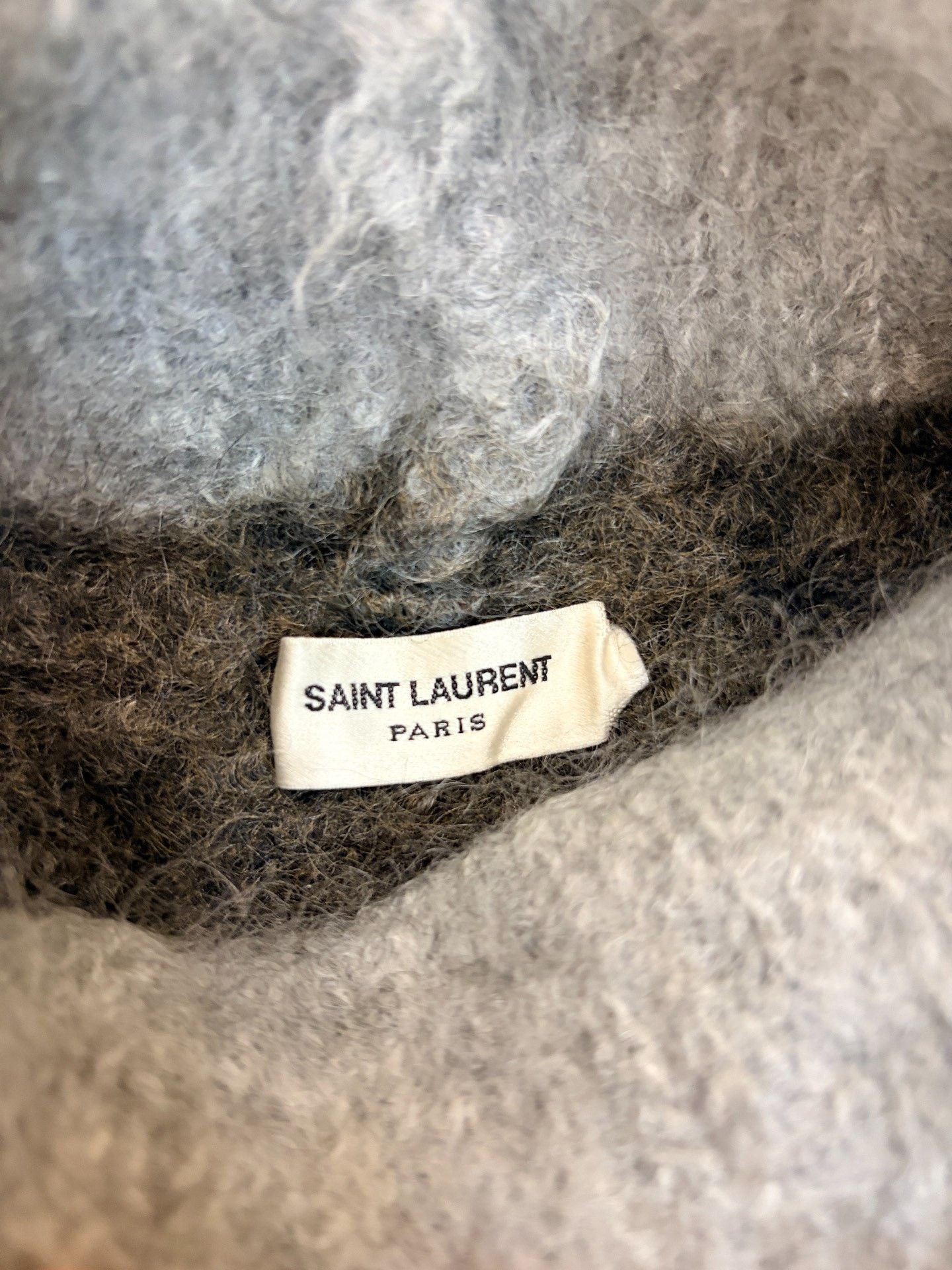 Saint Laurent Paris Saint Laurent SLP 2017 Wool Mohair Turtleneck Sweater Size US L / EU 52-54 / 3 - 3 Thumbnail