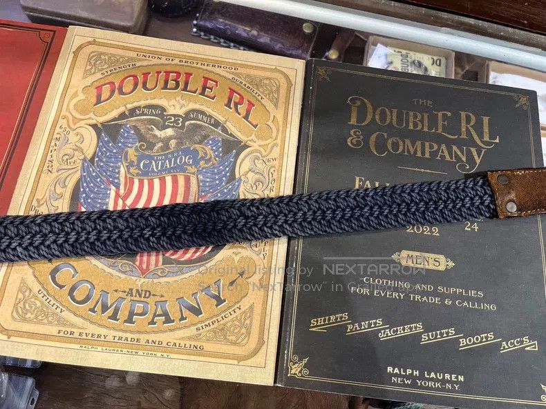 RRL Ralph Lauren RRL Ralph Lauren Leather and Weaving Belt Size ONE SIZE - 9 Thumbnail