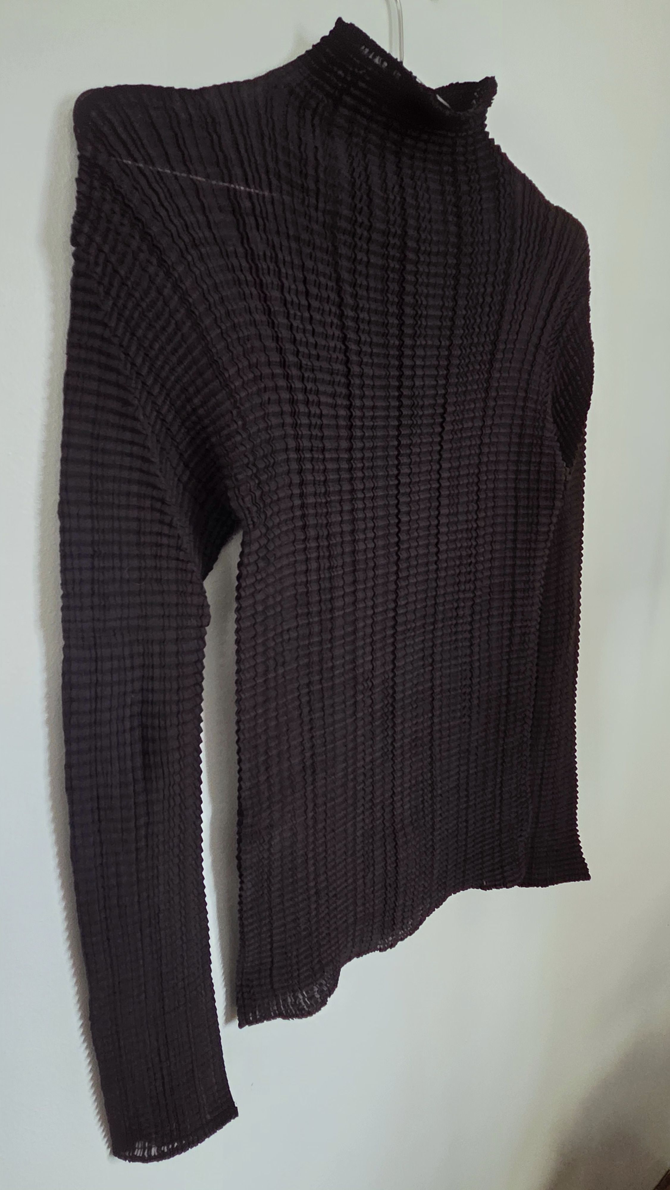 Issey Miyake Issey Miyake top brown Size ONE SIZE - 3 Thumbnail