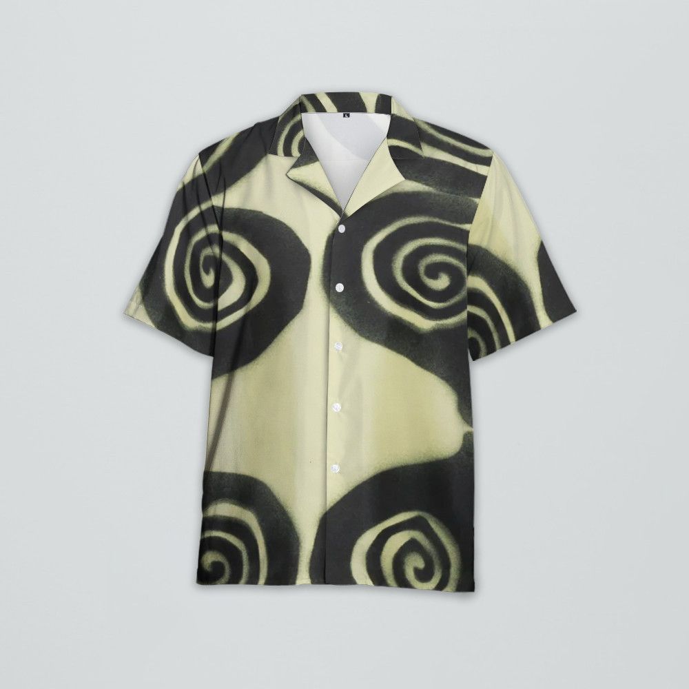 Designer Bodil Spiral-Print Graphic Shirt Size US M / EU 48-50 / 2 - 1 Thumbnail