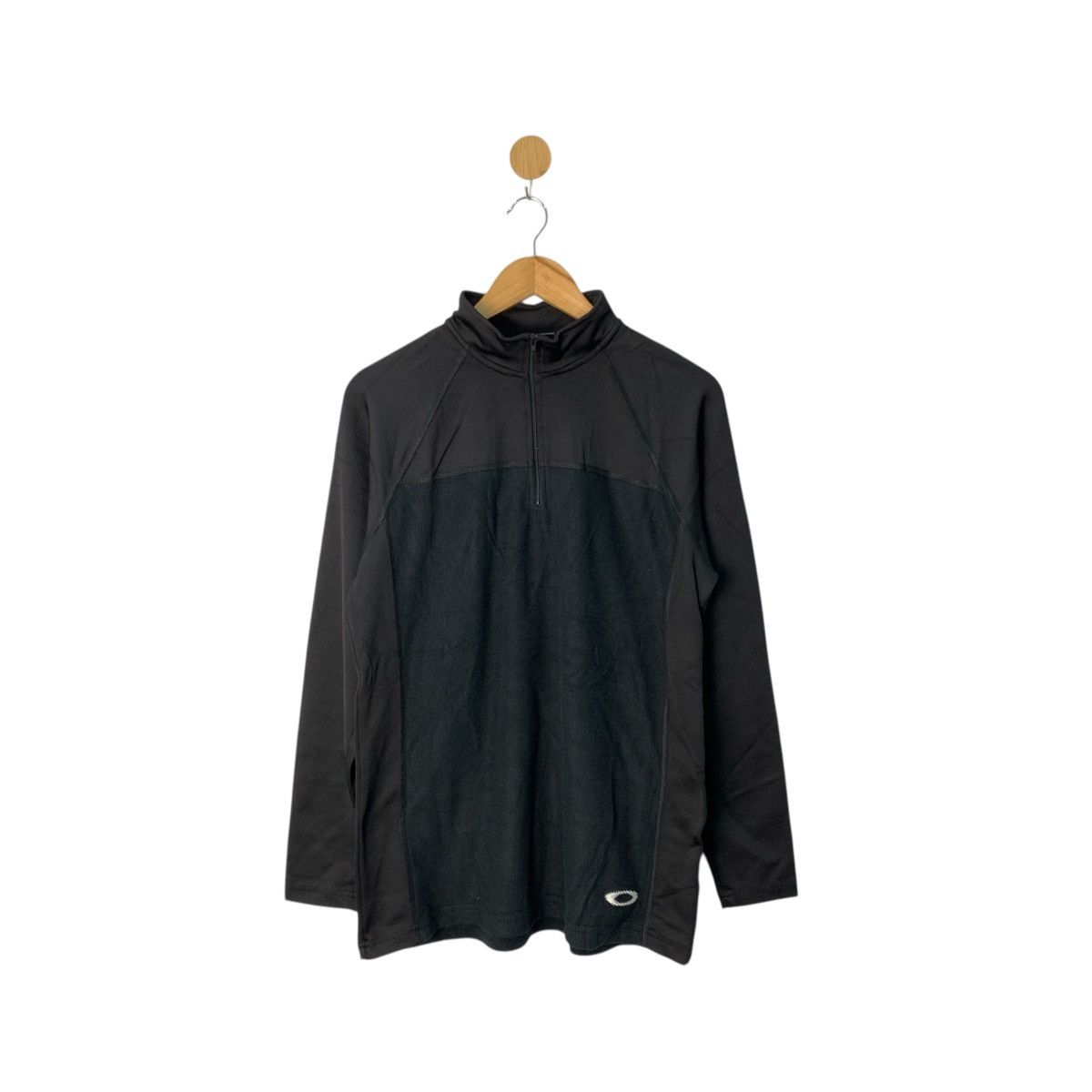 Oakley Vintage Oakley Sweatshirt Half Zipper Longsleevee Size US M / EU 48-50 / 2 - 1 Thumbnail