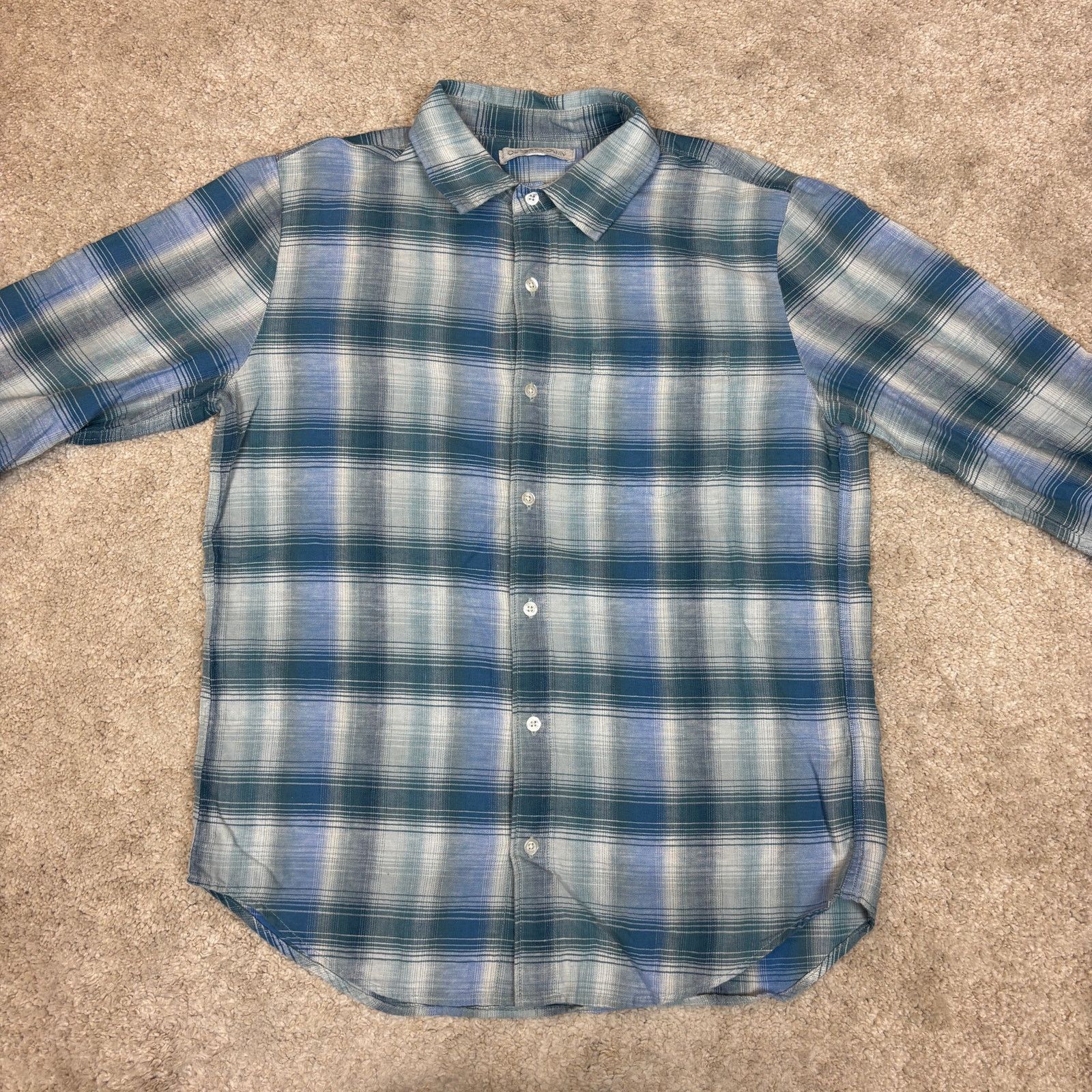 Outerknown Outerknown Highline Cotton Linen Blend Button Up Men's M Size US M / EU 48-50 / 2 - 2 Thumbnail