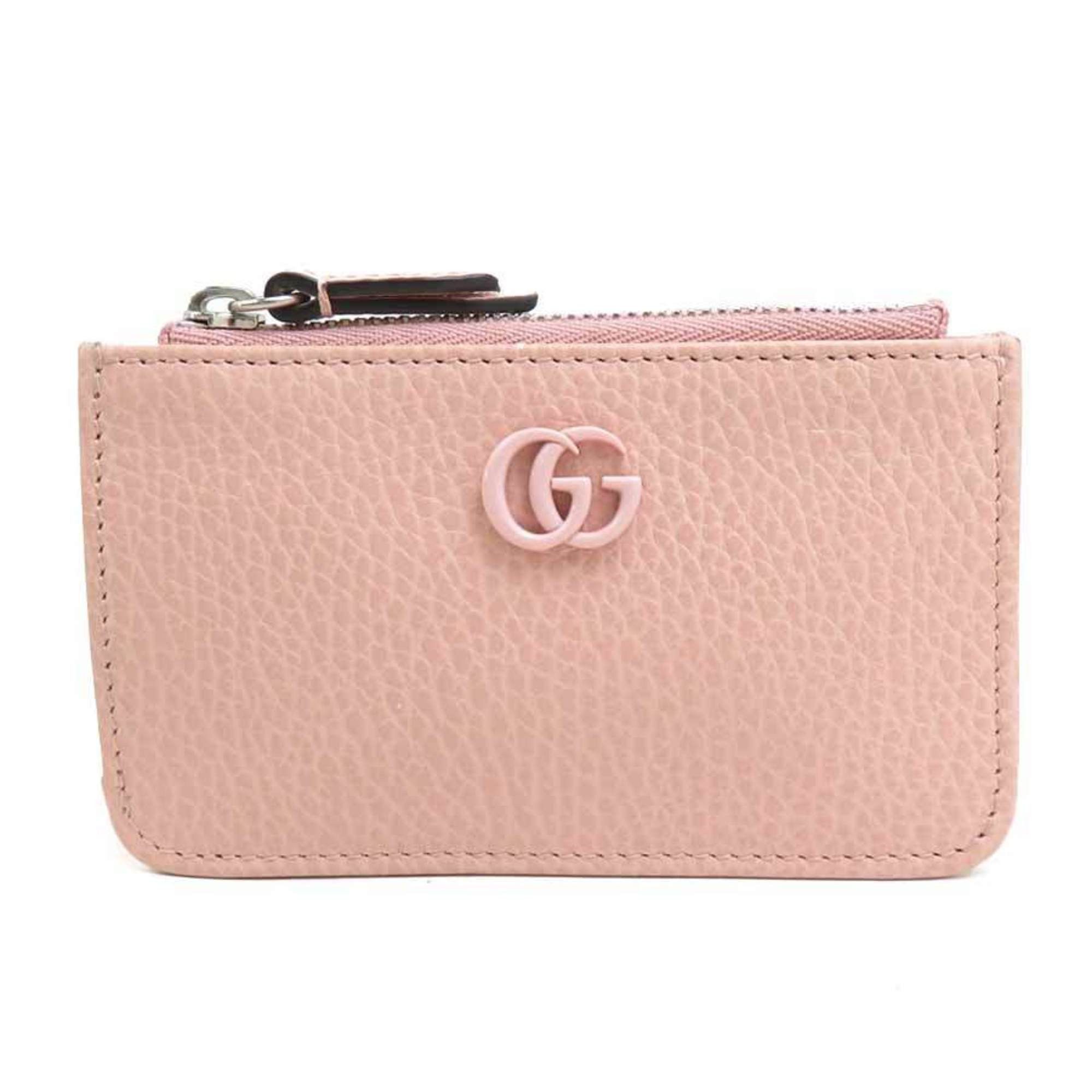 Gucci Gucci wallet, coin purse, leather, pink, women's, 701070 56497a Size ONE SIZE - 1 Thumbnail