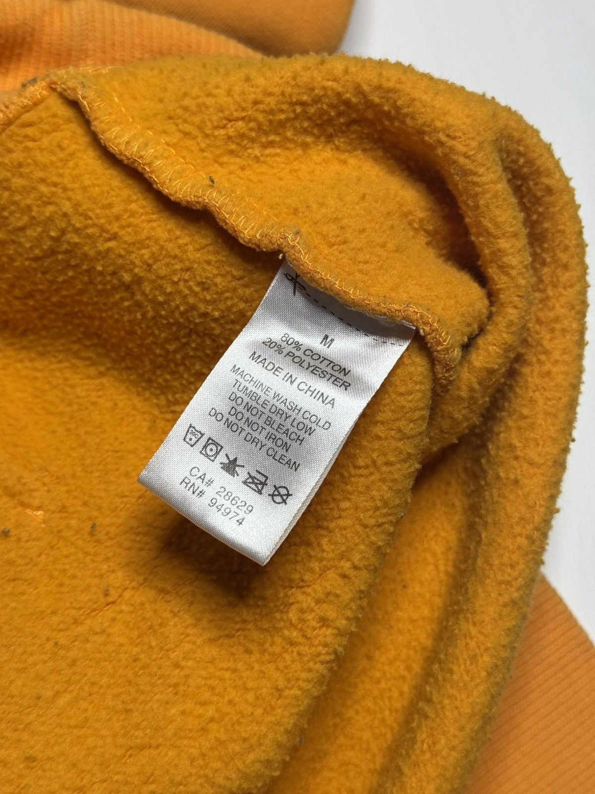 Stussy Stussy Logotype Sweatshirt “Orange” [M] PREOWNED Size US M / EU 48-50 / 2 - 6 Thumbnail