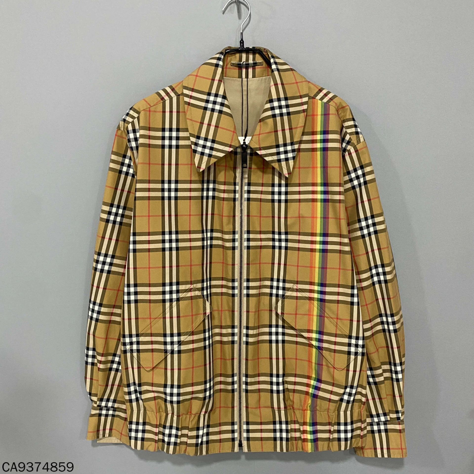 Burberry Burberry Rainbow Check Double-Face Jacket M Size M / US 6-8 / IT 42-44 - 1 Thumbnail