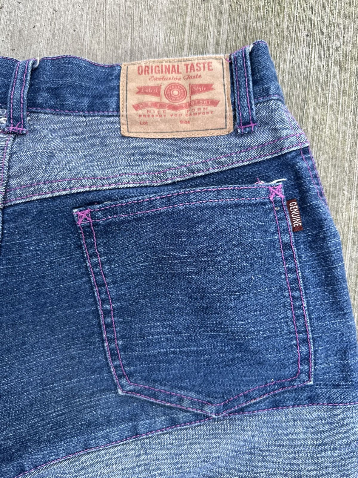 If Six Was Nine × Japanese Brand × Le Grande Bleu (L.G.B.) Inspired Kinky Hysteric Glamour Denim Jeans Size 26" / US 2 / IT 38 - 7 Thumbnail