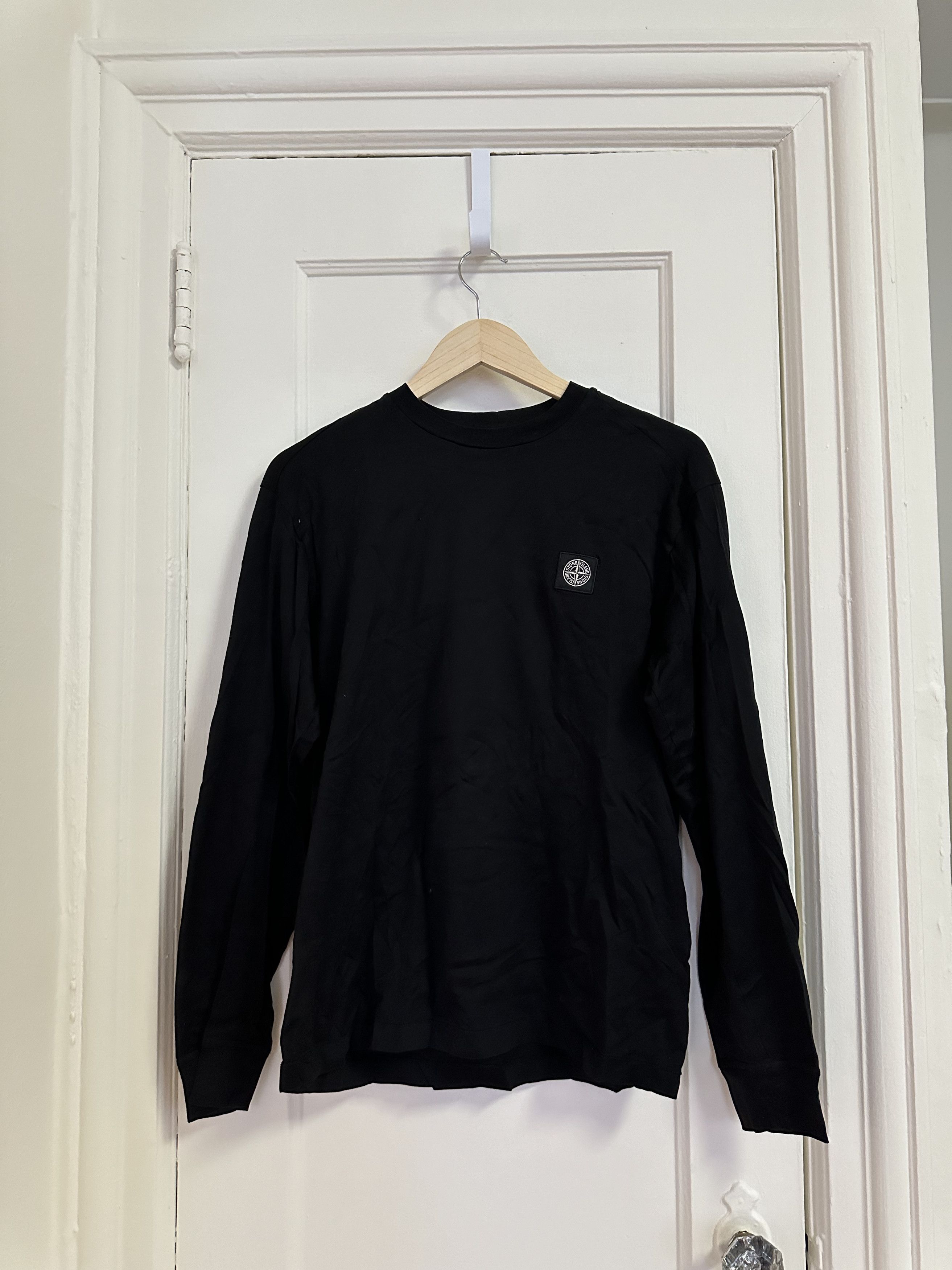 Stone Island Black Long Sleeve Stone Island Size US M / EU 48-50 / 2 - 1 Thumbnail